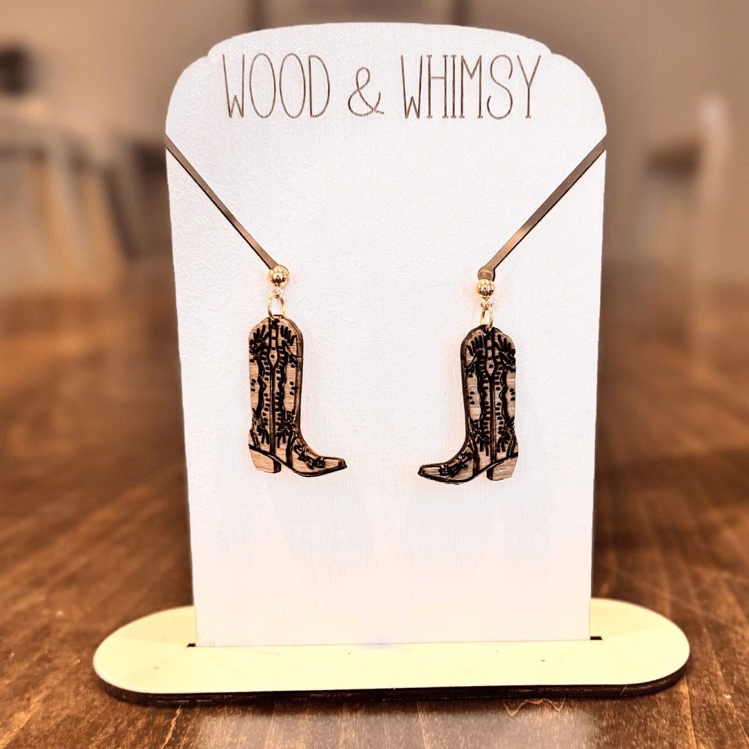 Boot Earrings