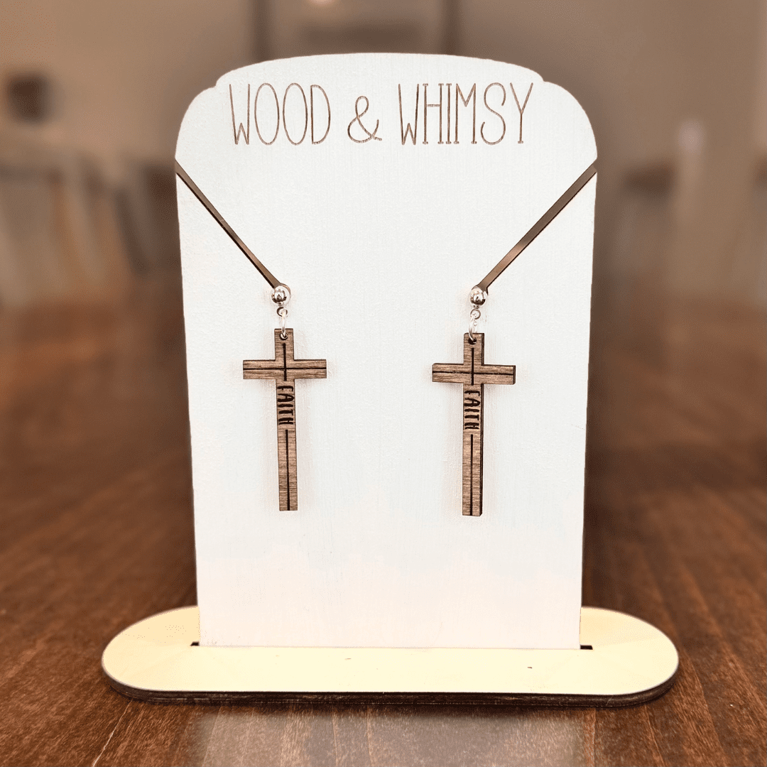 Cross Faith Earrings