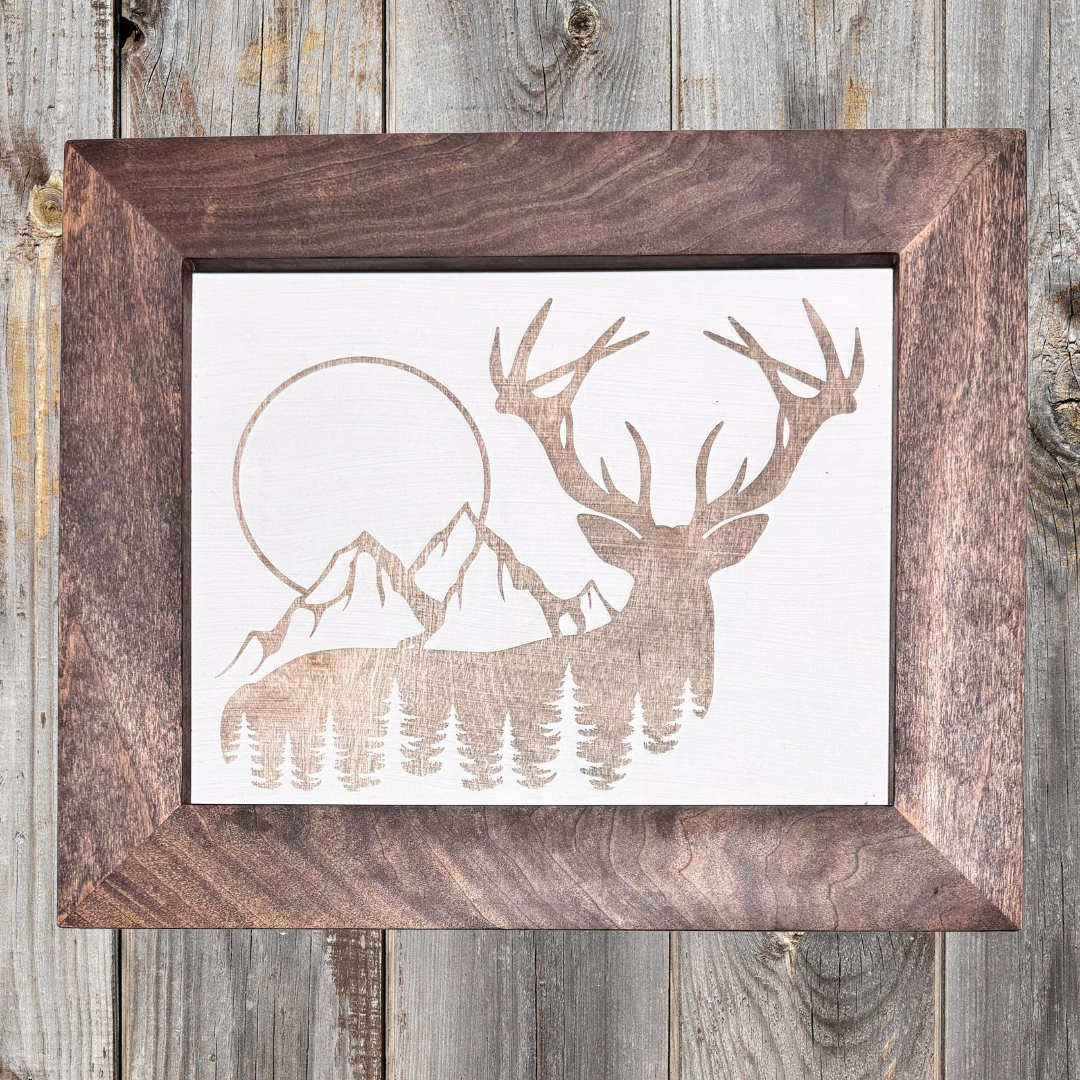 Deer Mountain Tactical Frame (Size: 8x10 Frame)